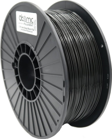 1.75mm Black Atomic Filament PLA 1kg Spool-Filament-SeeMeCNC