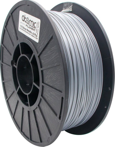 1.75 mm Metallic Silver V2 PETG Atomic Filament 1kg Spool