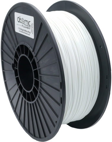 1.75mm Bright White Opaque Atomic Filament PETG 1kg Spool-Filament-SeeMeCNC