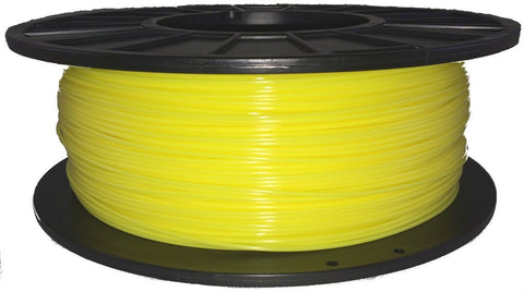 YELLOW PLA FILAMENT - 1.75MM, 1KG SPOOL