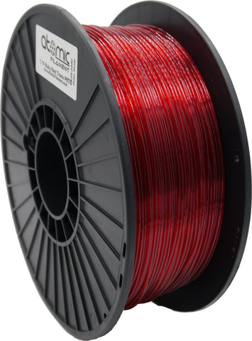 1.75mm Ruby Red Translucent PETG Atomic Filament 1kg Spool-Filament-SeeMeCNC