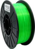 1.75mm Translucent UV Reactive Neon Green Atomic Filament PLA 1kg Spool-Filament-SeeMeCNC