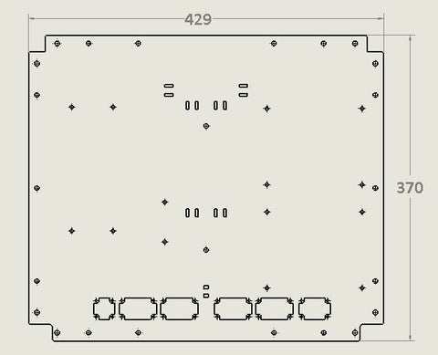 Jubilee V1 "Back" Side Panel