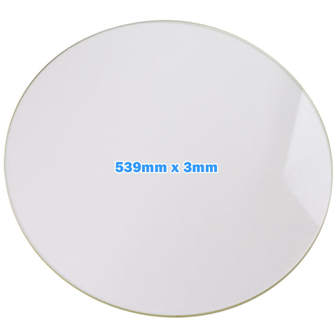 539mm Diameter Boro Glass Build Plate