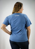 SeeMeCNC Short Sleeve Blue/White T-Shirt Artemis Blueprint