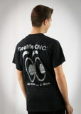 SeeMeCNC Short Sleeve Black/Silver T-Shirt Corporate