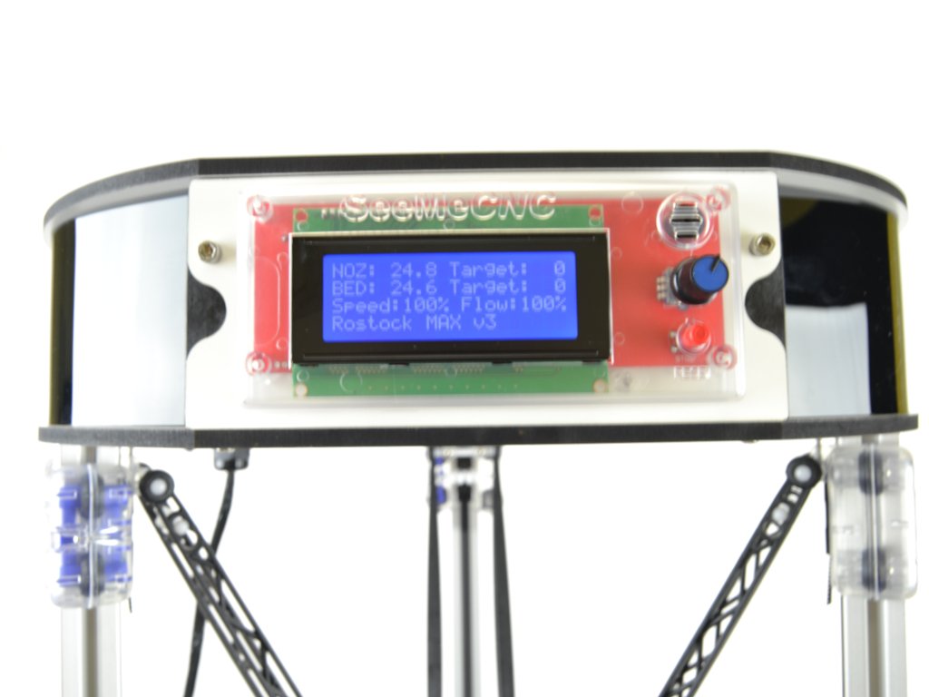 ROSTOCK MAX™ v3 Desktop 3D Printer DIY Kit SeeMeCNC